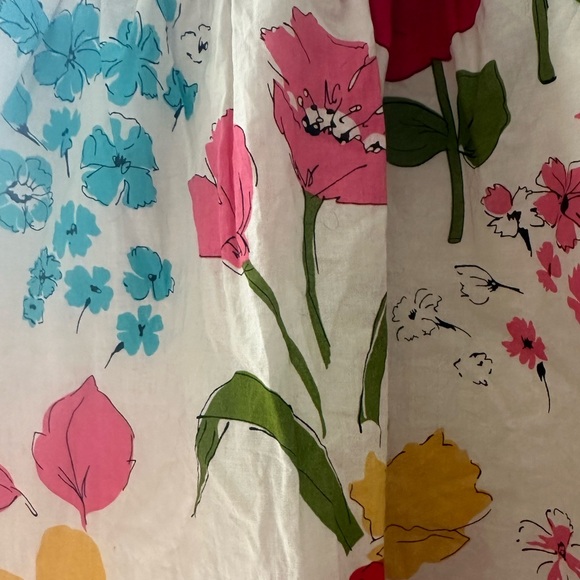 ✨SOLD✨ Pink Chicken Floral Dress - Picture 8 of 9